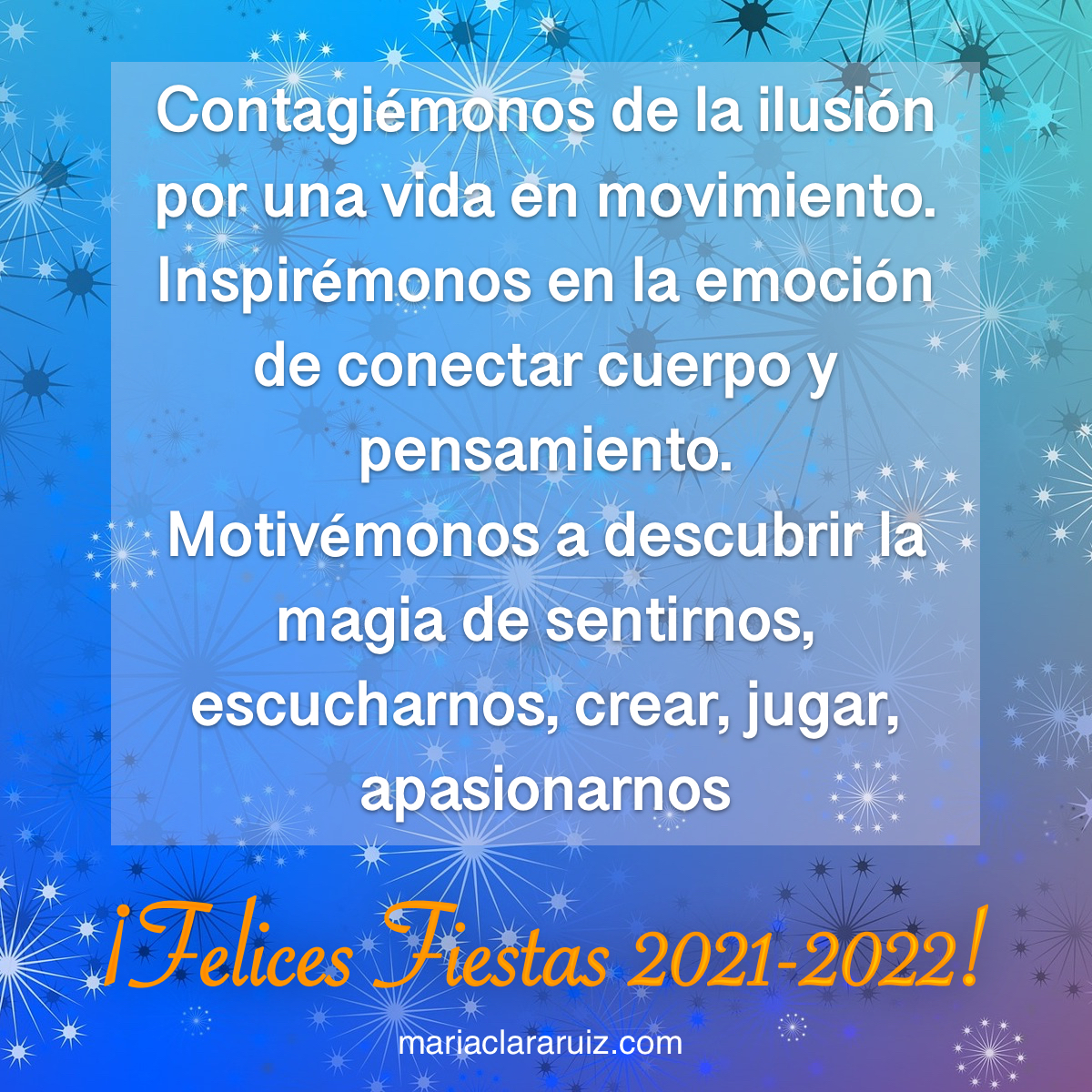 Felices Fiestas 2021 2022
